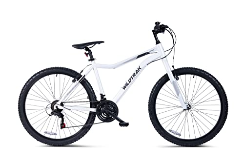 Wildtrak - Alloy Mountain Bike, 26 Inch, 18 Speed, Shimano shifters - White